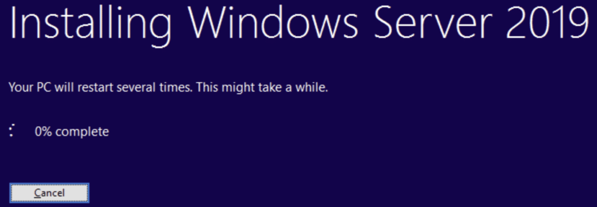 Pasar de Windows Server 2012 R2 a Windows Server 2019